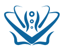 Pelvic health blue icon